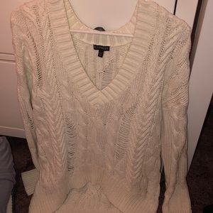 Express Distressed Sweater